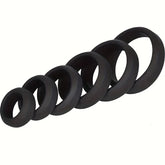 6pcs Silicone Penis Ring Set – Delay & Performance Trainer 🔥