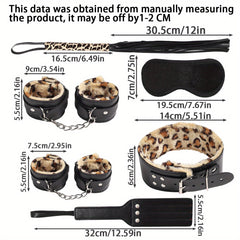 Leopard Print Whip Set – Wild Temptation Edition 🐆