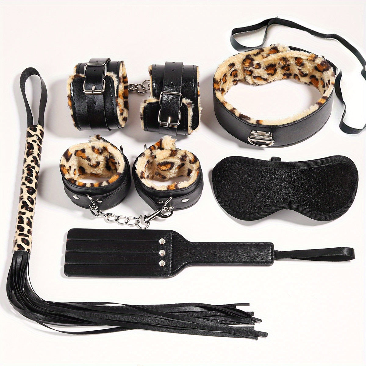 Leopard Print Whip Set – Wild Temptation Edition 🐆