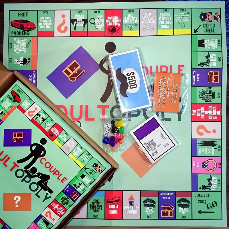 Couple’s Card & Board Game Set – Deep Connection Edition 💞