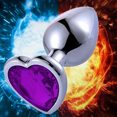 Beginner’s 3pcs Luxury Metal Anal Plug Set 💎